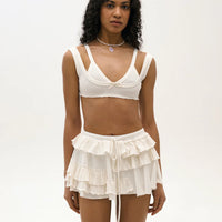 Weightless Skort in white