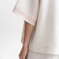 Bessarabiya Vyshyvanka Shirt in milk