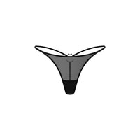 Dune Thong in Black