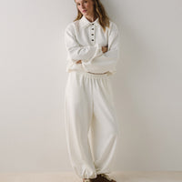 Basic Trousers in milk