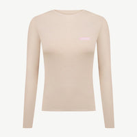 Sand Long-sleeve Top