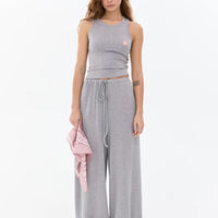 Viscose Top in heather grey