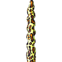 Yellow Leopard Taper Candles