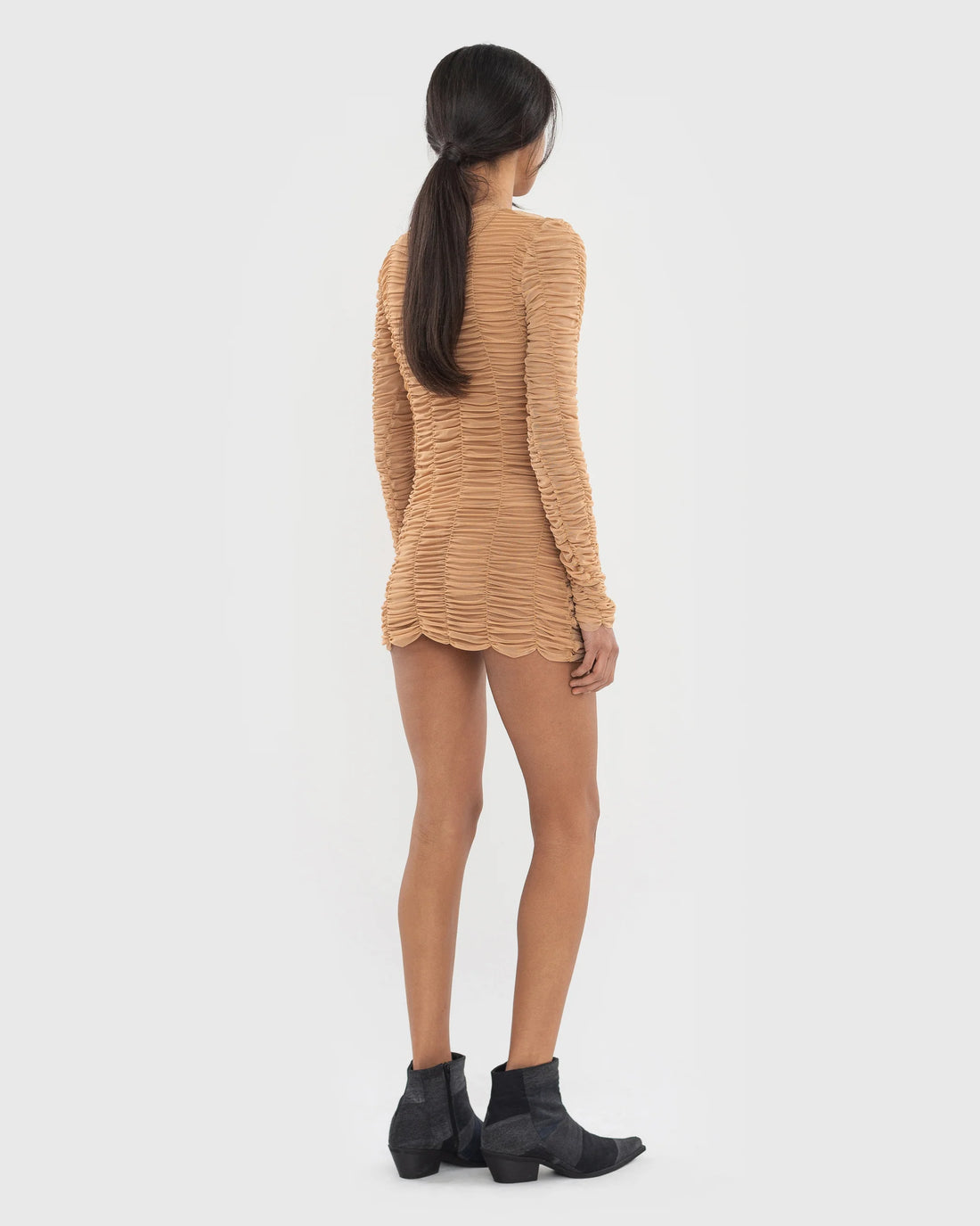 Mesh Drape Dress/Top