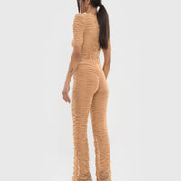 Draped Crop T-shirt