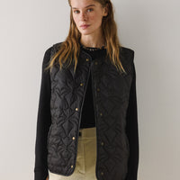 Puffer Vest in black