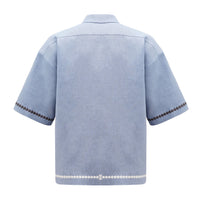 Kyi Blue Vyshyvanka Shirt