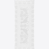 Forget-me-nots - doves throw in white