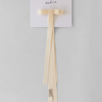 Ribbon Barette in Milky