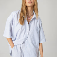 Cotton shorts part of pajama set inspired by Idol Lily Rose Depp The Weekend Christmas present