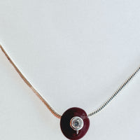Dry Garnet Necklace