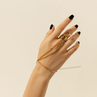 Elsa Bracelet in gold