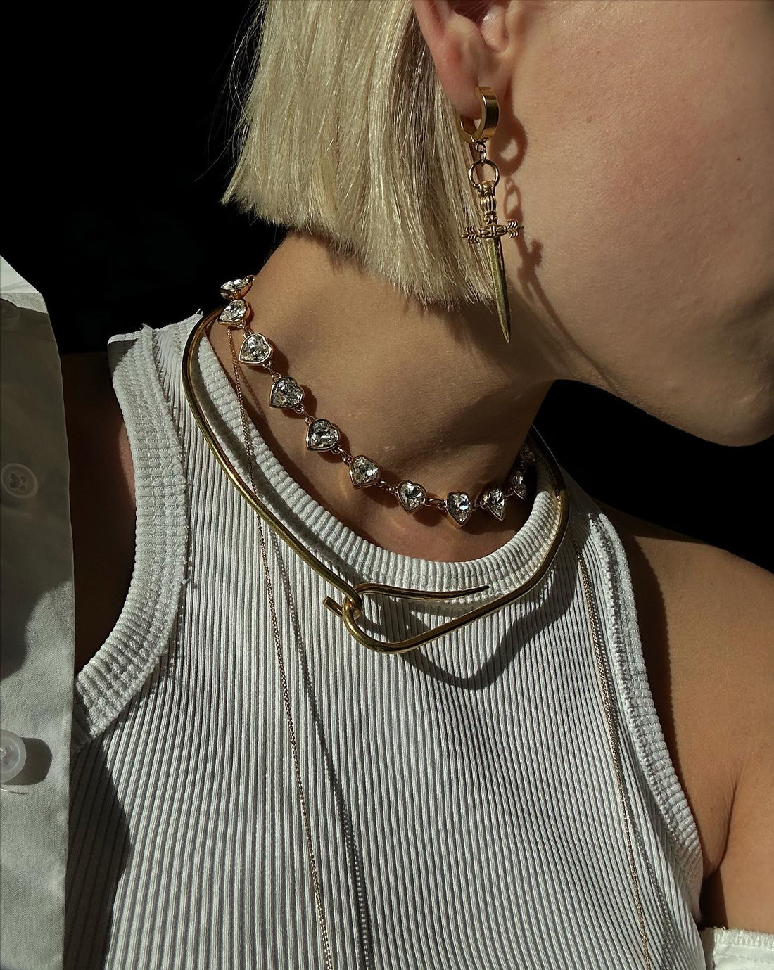 Sword Earrings