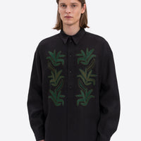 Konopli Men's Embroidered Shirt