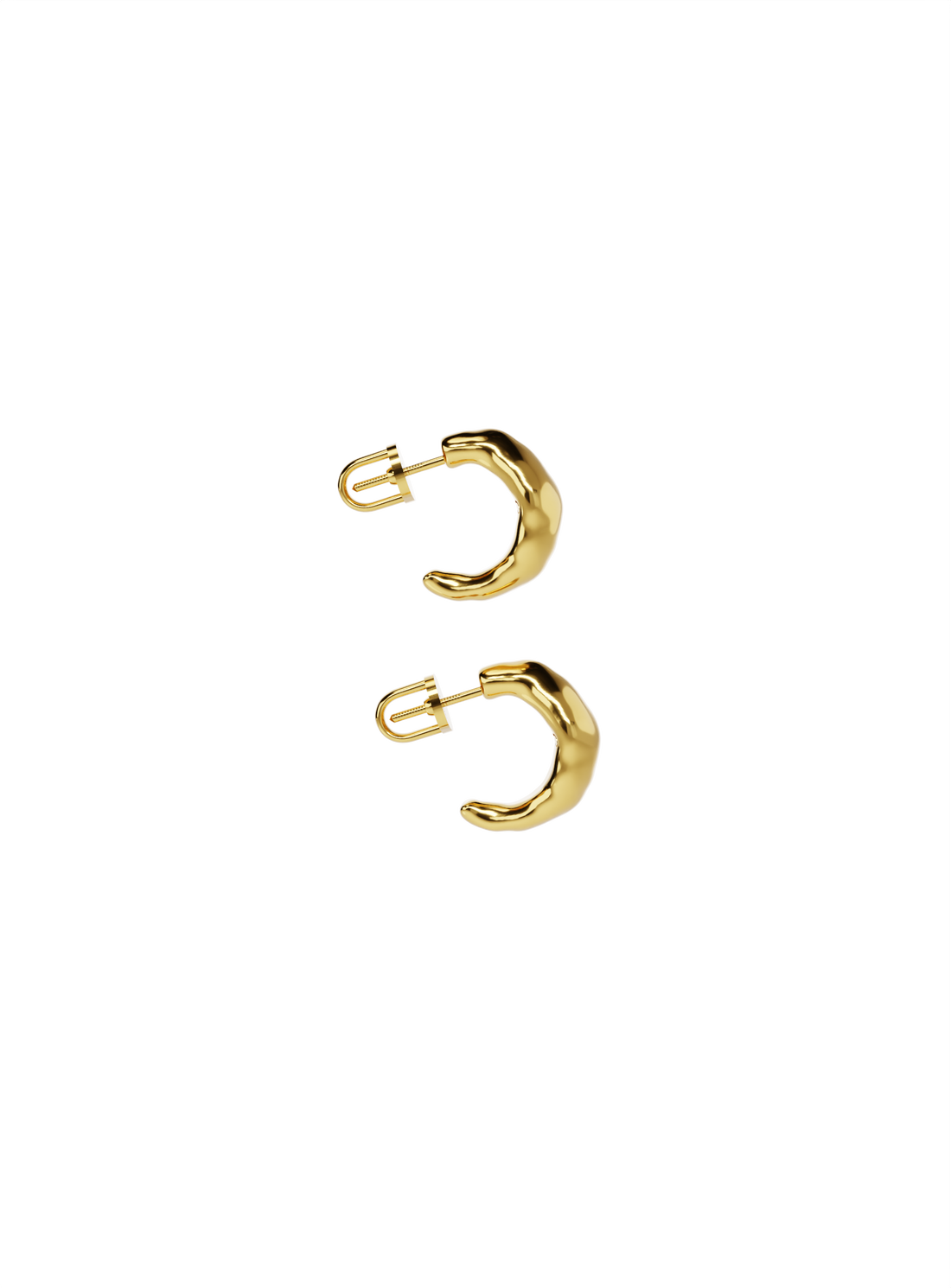 Earrings New Classic in gold