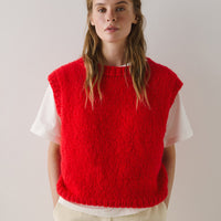 Cloud Vest in red