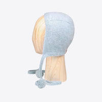 Bonnet hat in blue