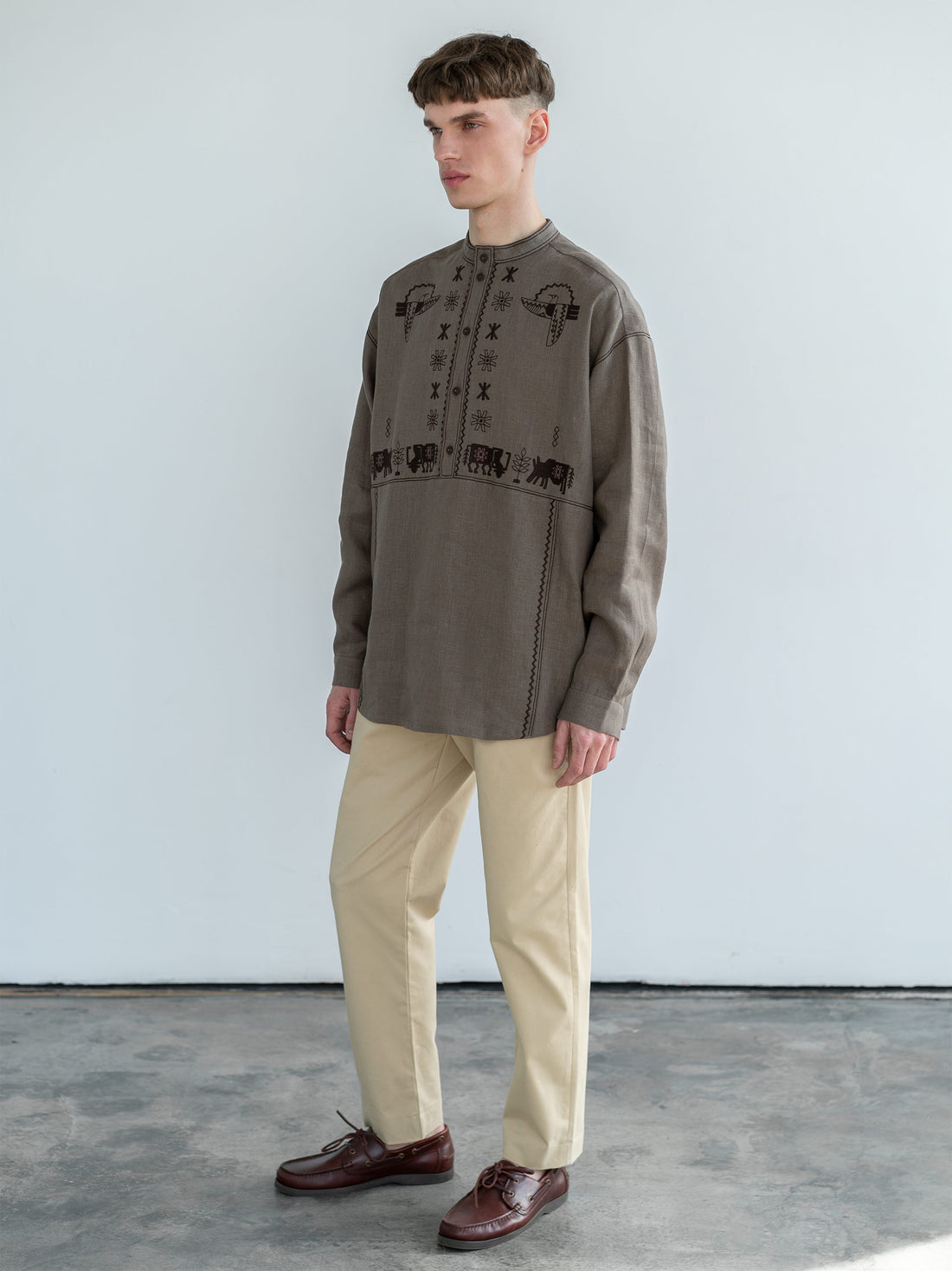 Adam Brown Men's Vyshyvanka Shirt