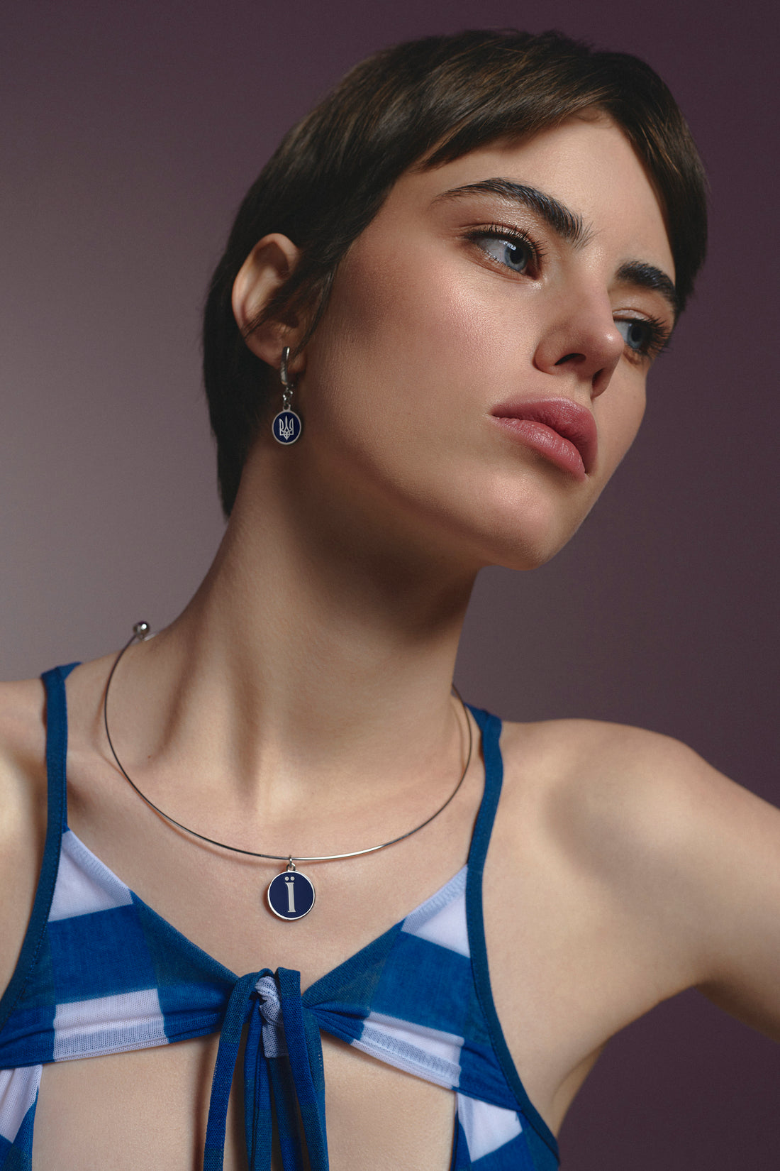 Gerb Choker Silver