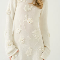 Flower Mini Dress