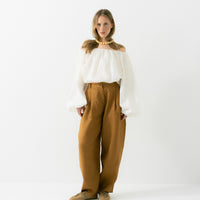 Linen Tailored Trousers