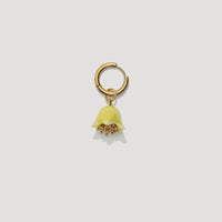 Polysk Bell Mono Earring in yellow