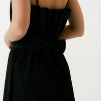 Harmony Dress with Belt in black
