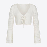 Pointelle Cardigan