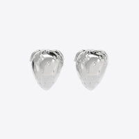 Earrings Strawberry in silver