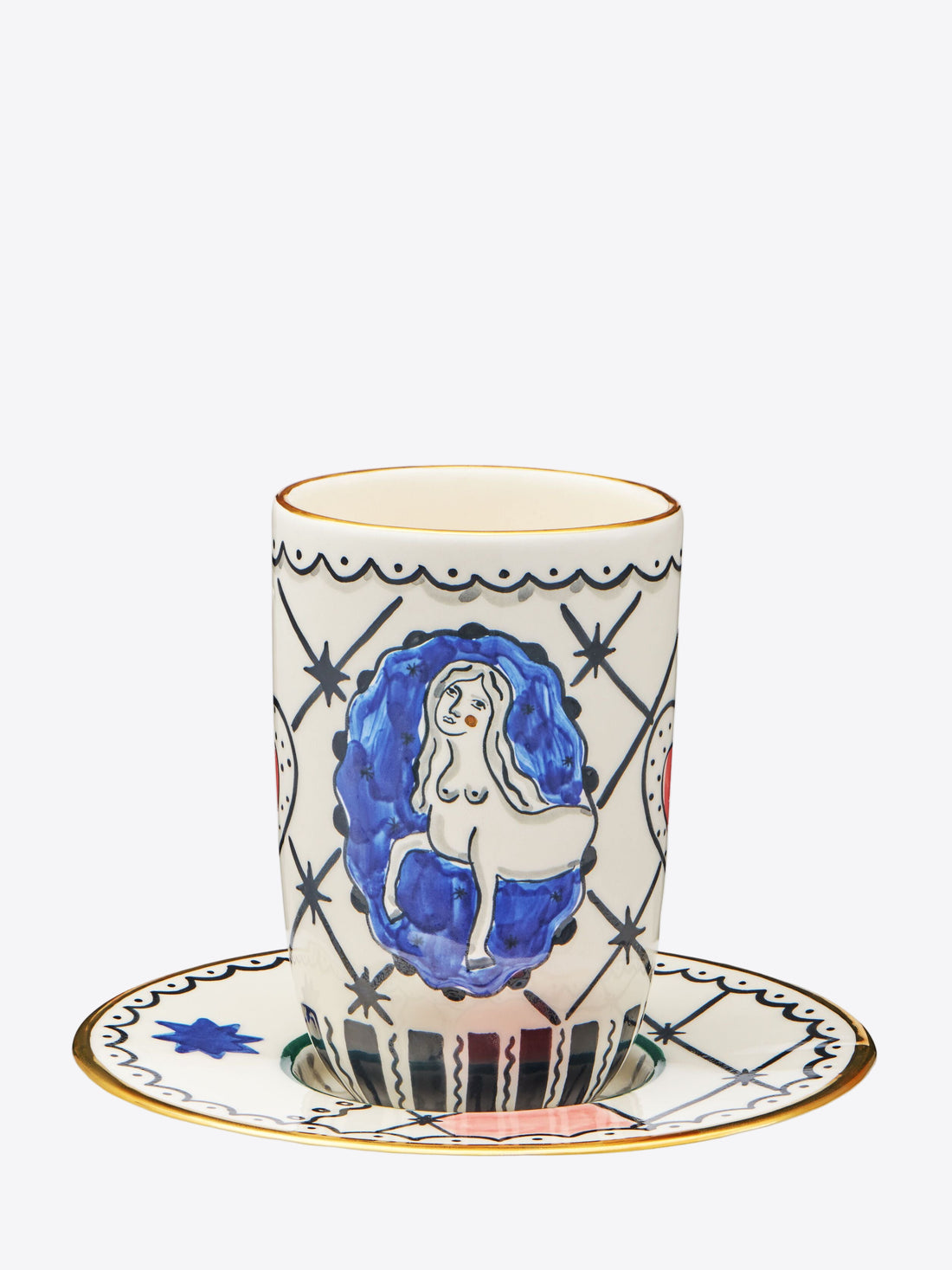 Ceramic Cup and Saucer