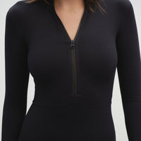 Half-Zip Leotard