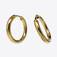 Hoop Earrings in gold