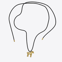 Horse Pendant in gold