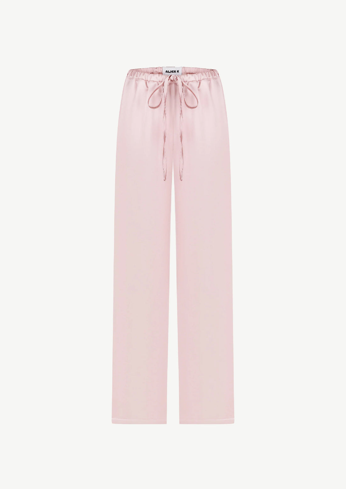 Satin Trousers in pink