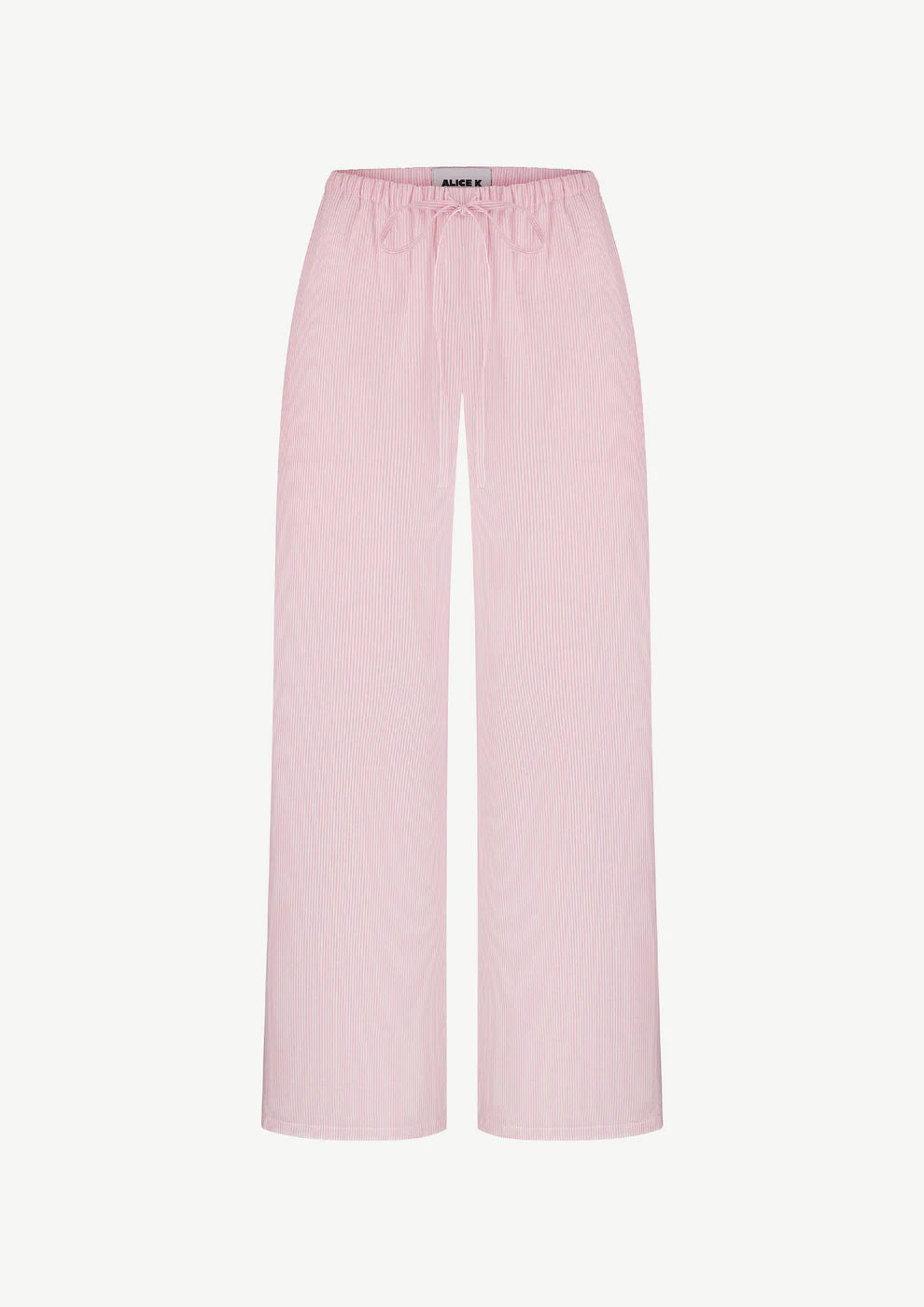 Pink Striped Trousers