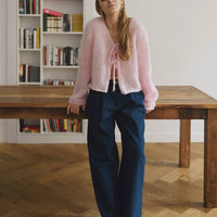 Cloud Cardigan in pink