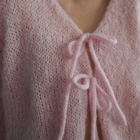 Cloud Cardigan in pink