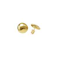 Geoid Earrings in gold