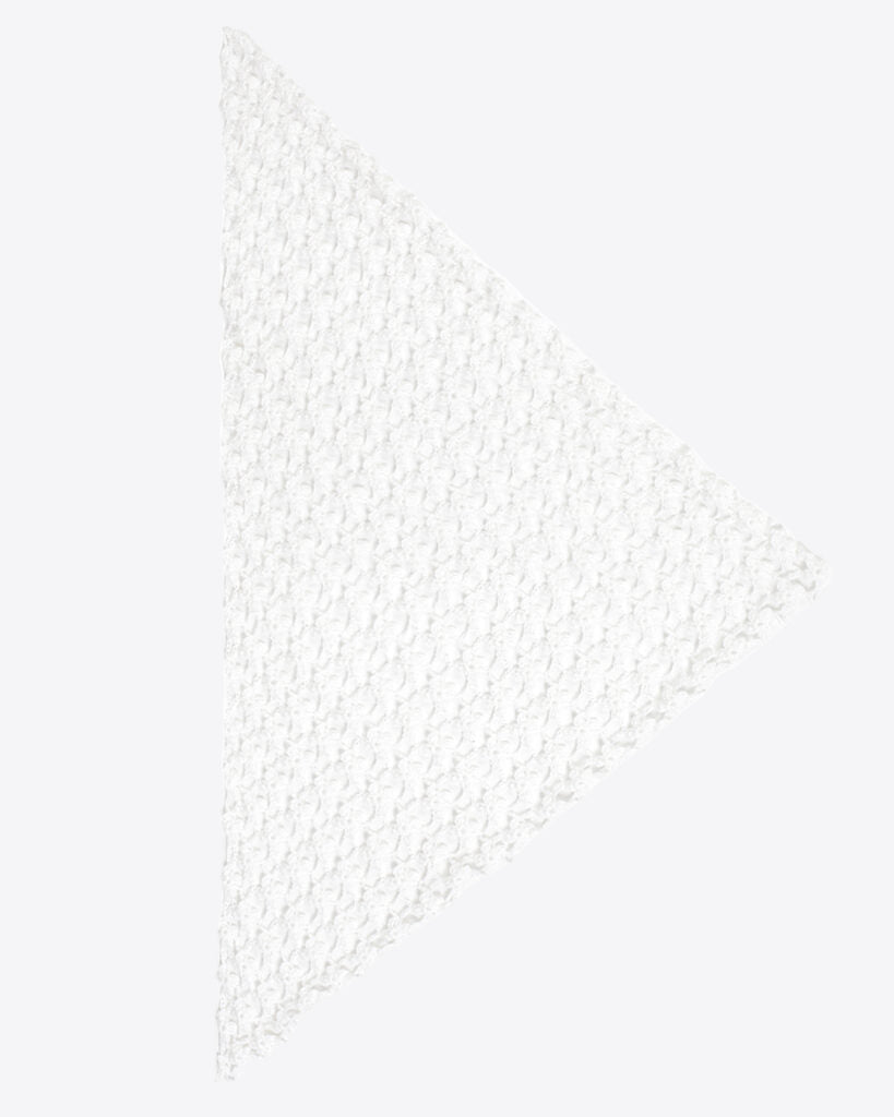 Yarrow triangle scarf