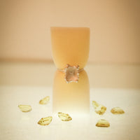 Yellow Quartz Ring