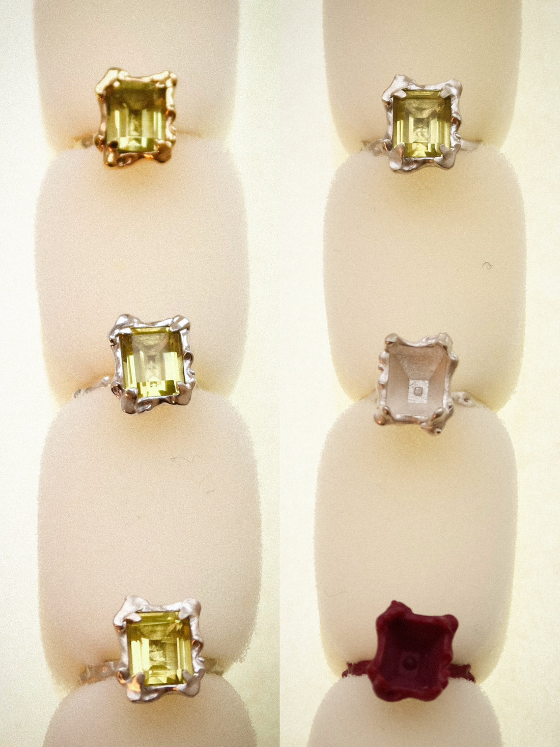 Yellow Quartz Ring