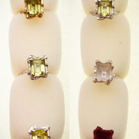 Yellow Quartz Ring