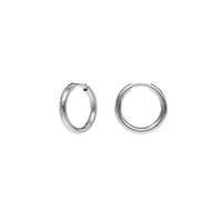 Hoop Earrings in silver
