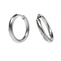 Hoop Earrings in silver
