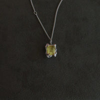 Yellow Quartz Necklace