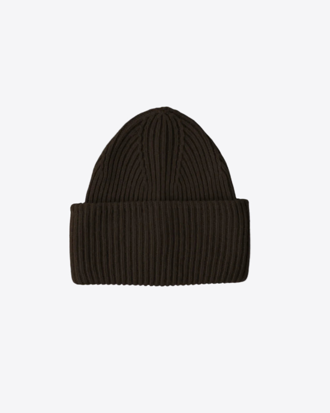 Cashmere Blend Beanie in brown