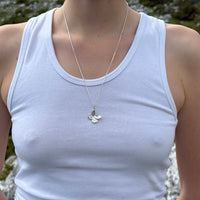 Pendant Butterfly in silver
