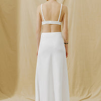White Midi Skirt