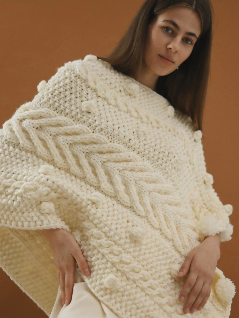 Knitted Poncho