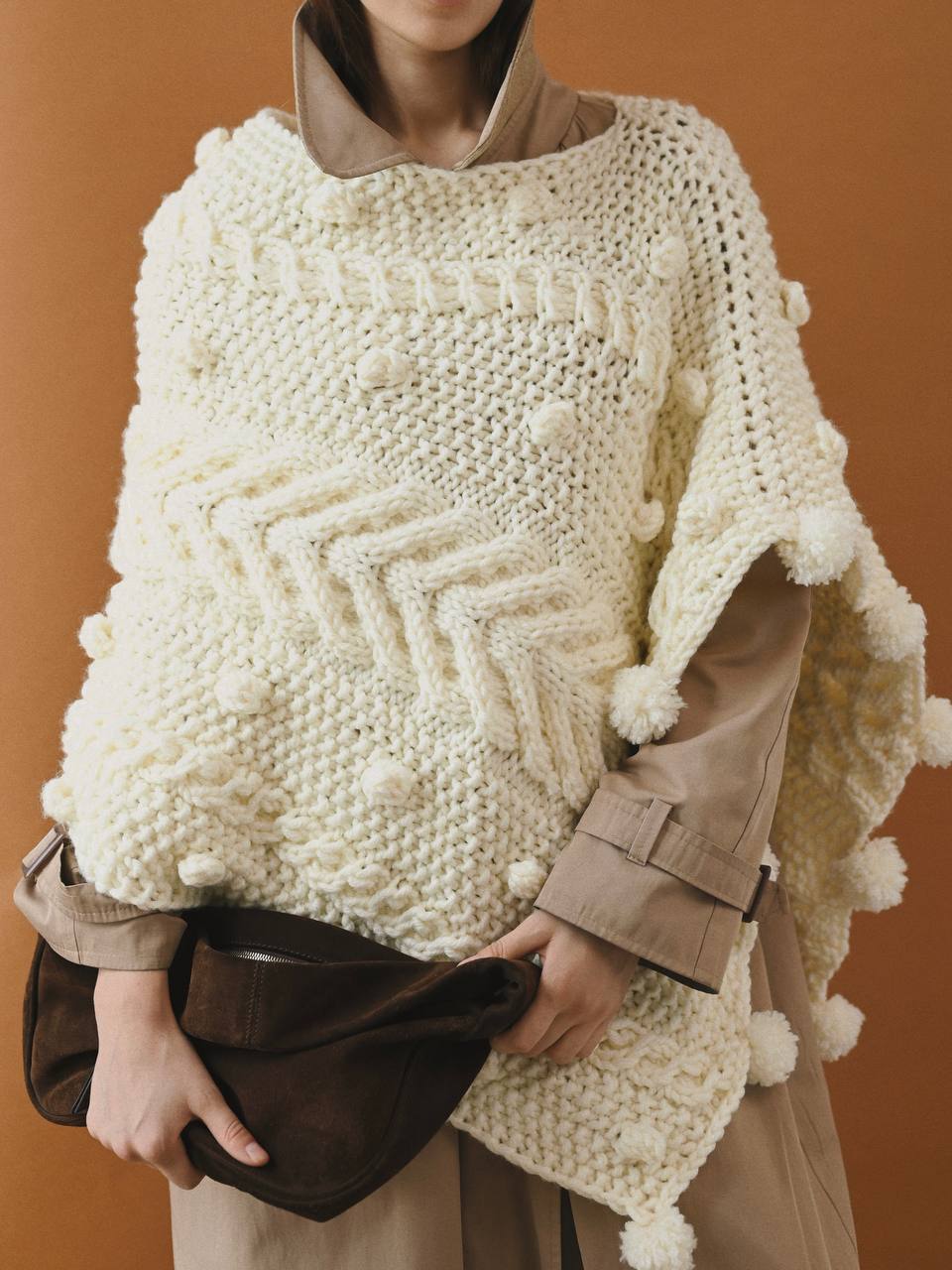 Knitted Poncho